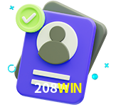 Tornar-se um membro do 208WIN é muito simples